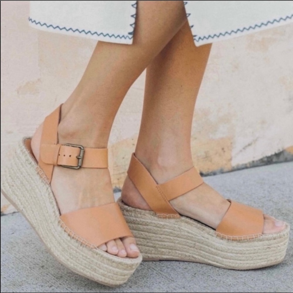 Soludos Minorca High Platform Leather Sandal - Picture 8 of 8